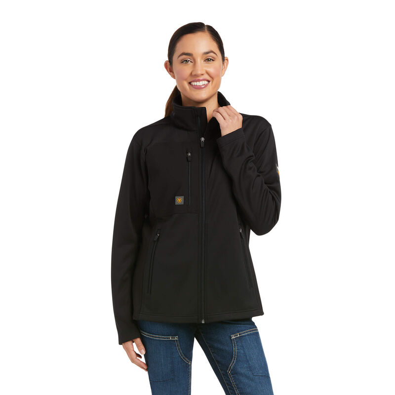 Ariat Jacke Damen - Rebar Dri-Tech Durastretch Fleece Hybrid Schwarz ( LOZXB-1428 )